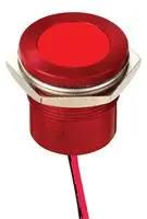 LED INDICATOR, PANEL, 22MM, RED, 12V Q22F5ARXXSR12AE
