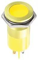 LED INDICATOR, PANEL, 22MM, YELLOW, 24V Q22F1AYXXSY24AE