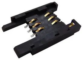MEMORY SOCKET, SIM, 6POS, PUSH-PULL 7111S1615A01LF