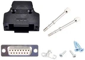 D SUB CONN, RCPT, DA, SOLDER CUP 173114-0095