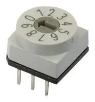 ROTARY SWITCH, 10 POS, 24VDC, THD RBH3-10RBVB