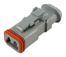 HOUSING, PLUG, 2POS, 5.46MM DT06-2S-E008