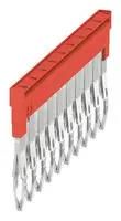 CROSS CONN, 10POS, TERMINAL BLOCK, RED 1985800000