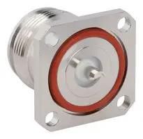 RF COAXIAL, 4.3/10, JACK, 50 OHM, FLANGE 431-129J-52S