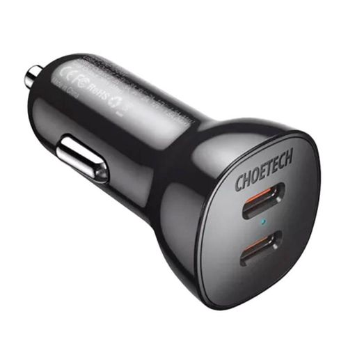 Car charger Choetech TC0008 40W 2x USB-C, Choetech TC0008-V2