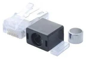 CONNECTOR, SHLD RJ45, PLUG, 8P8C, IDC 940-SP-360808-A161