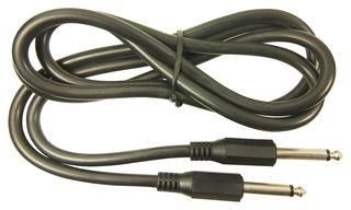 SPEAKER CABLE, PLUG, 6.35MM, BLACK FD72082