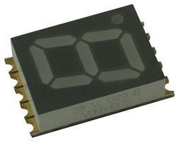 DISPLAY, SEVEN SEGMENT, 10MM, YELLOW VDMY10C0