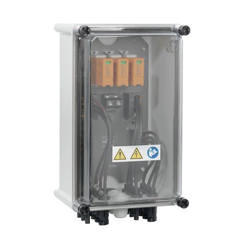 Combiner Box (Photovoltaik), 1000 V, 1 MPPT, 3 Inputs / 3 Outputs per MPPT, Surge protection II, WM4C Weidmuller 2683370000 04050118700022