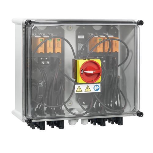 Combiner Box (Photovoltaik), 1000 V, 2 MPPT's, 3 Inputs / 3 Outputs per MPPT, Surge protection II, Switch disconnector, WM4C Weidmuller 2683410000 04050118699937