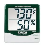 BIG DIGIT HYGRO THERMOMETER, RH/TEMP 445703