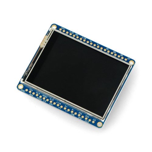 Touch screen TFT LCD 2,4'' 320x240px + microSD reader - Adafruit 2478 ADA-04124 5904422354190