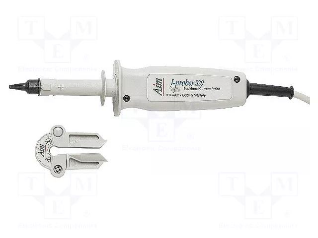 Probe: for oscilloscope; current; 5MHz; 300V; 1MΩ/30pF; <70ns; 2m AIM-TTI I-PROBER520