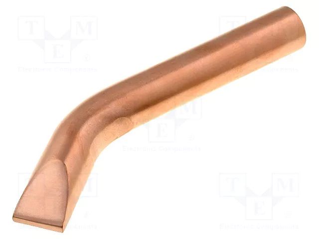 Tip; chisel,bent; 19mm; copper tip; for  soldering iron SOLDER PEAK IRON-200-T2
