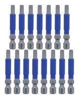 1/4" IMPACT BITS, TORX T25, 15PCS 70260