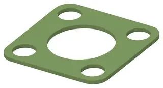 EMI CONN GASKET, 31.75MM ID, FNA, PK 10 92-24022-10.