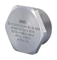 BLANKING PLUG, BRASS, M25X1.5 1.875.2500.50