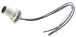 SENSOR CORD, 4P, M12 PLUG-FREEEND, 150MM M12D-04PMMC-SH8B15