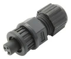 CIRCULAR CONNECTOR, RCPT, 3POS, CABLE AD-03BFFA-LL7001