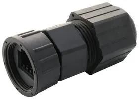 SEALED CONNECTOR, RJ45, PLUG, 8P, CABLE RCP-00BMMS-TLM7001