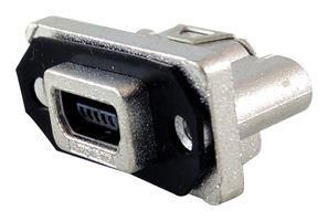 SEALED USB, 2.0 TYPE MINI AB, RCPT, IP67 MUSBRE55130