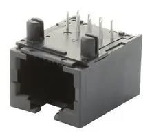 CONNECTOR, UNSHLD, RJ45, JACK, 8P8C RJE37-188-0400