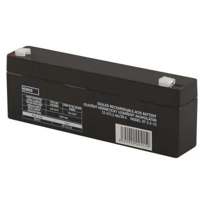 SLA battery 12V 2,2Ah faston 4,7 mm, EMOS B9672 8592920004159