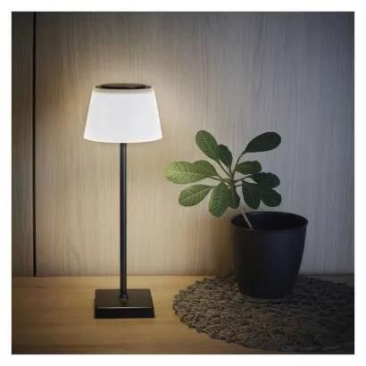 LED Desk Lamp KATIE, rechargeable, black, EMOS Z7630B