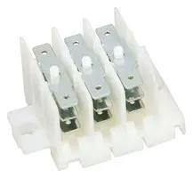 TERMINAL BLOCK, 6P, M4 SCREW, 6 TAB HY508/3 F/F