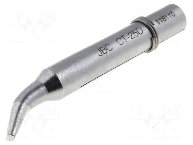 Tip; bent chisel; 3x1.8mm; for  soldering iron JBC TOOLS JBC-CT25D