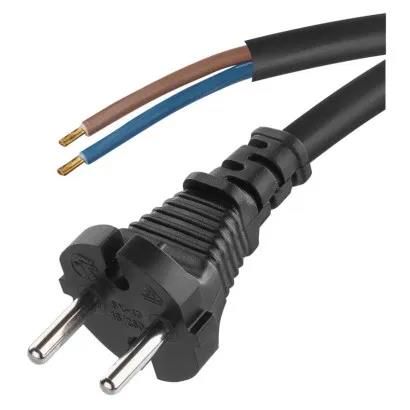 Power Cord Rubber 2× 1,5mm2, 5m, black, EMOS S03350 8595025382764