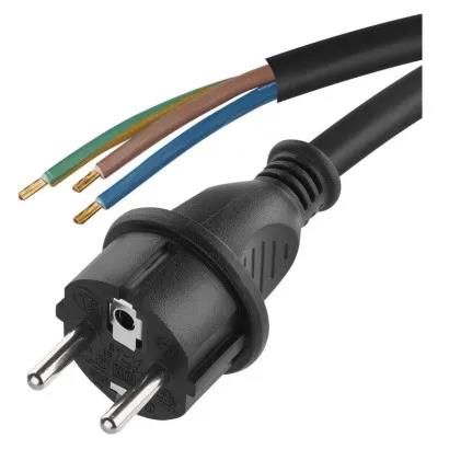 Power Cord Rubber 3× 2,5mm2, 3m, black, EMOS S03430 8595025383426