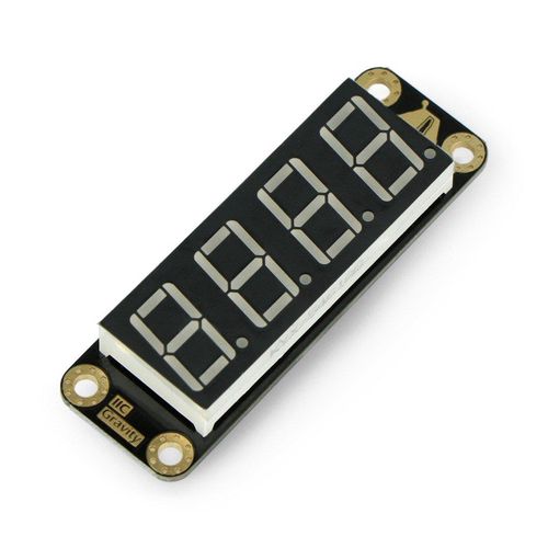 Gravity - segment display 4-digital I2C - green - DFRobot DFR0645-G DFR-16309 6959420916313