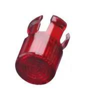 LENS, 5MM LED, PC, RED CLF280RTP
