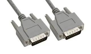 COMPUTER CABLE, D SUB 15 PLUG/PLUG, 2.5' CS-DSDMDB15MM-002.5