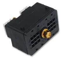 RECEPTACLE HOUSING, 18POS, BLACK 581-01-18-023