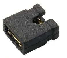 SHUNT, 2POS, 2MM, BLACK 2SN-BK-G