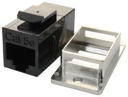 COUPLER, RJ45 JACK, 8POS, CAT5E ECF504-C5