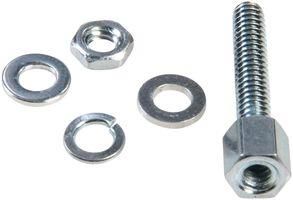 D SUB JACK SCREW, #4-40, 15.8MM 7233-5