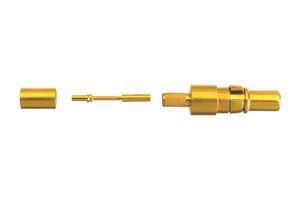 D SUB COAX CONTACT, PIN, CRIMP/SOLDER 09692815141