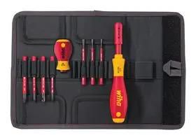 SCREWDRIVER SET, SLOTTED/POZIDRIV, 9PCS 41233