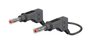 PVC TEST LEAD, BLACK, 2M, 600V, 32A 66.9407-200-21