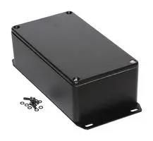 ENCLOSURE, DIECAST, FLANGED 1590TFBK