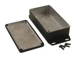 ENCLOSURE, DIECAST, FLANGED 1590WBFBK
