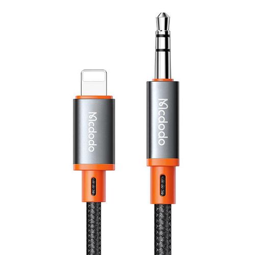 Cable Mcdodo CA-0890 Lightning to 3.5mm AUX mini jack, 1.8m (black), Mcdodo CA-0890