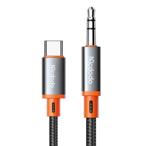 Cable Mcdodo CA-900 USB-C to 3.5mm AUX mini jack, 1.8m (black), Mcdodo CA-0900