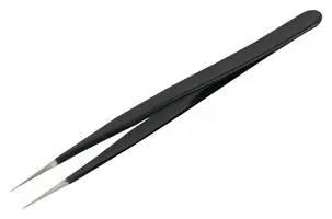 ESD TWEEZER, STRAIGHT/POINTED, 125MM DT000006