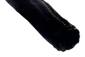 SILENT BRAIDED WRAP, PET, BLK, 25M PP001400