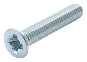 POZI CSK HEAD MACHINE SCREW, STEEL, M2.5 M2.510KRSTMCZ100-