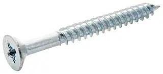 CSK HEAD POZIDRIV WOOD SCREW, STEEL, 6G N6 1.000 KRSTWT Z100